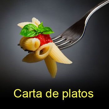 Carta de platos de Cafu00e9 Mayor Donde Marisa